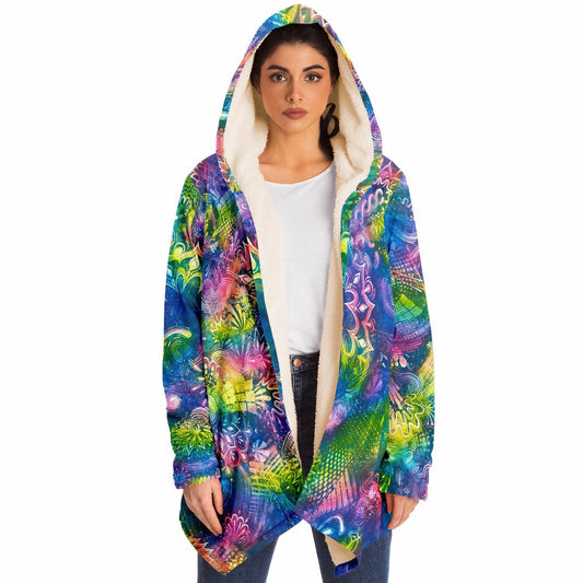 Woogie Vibrations Microfleece Cloak