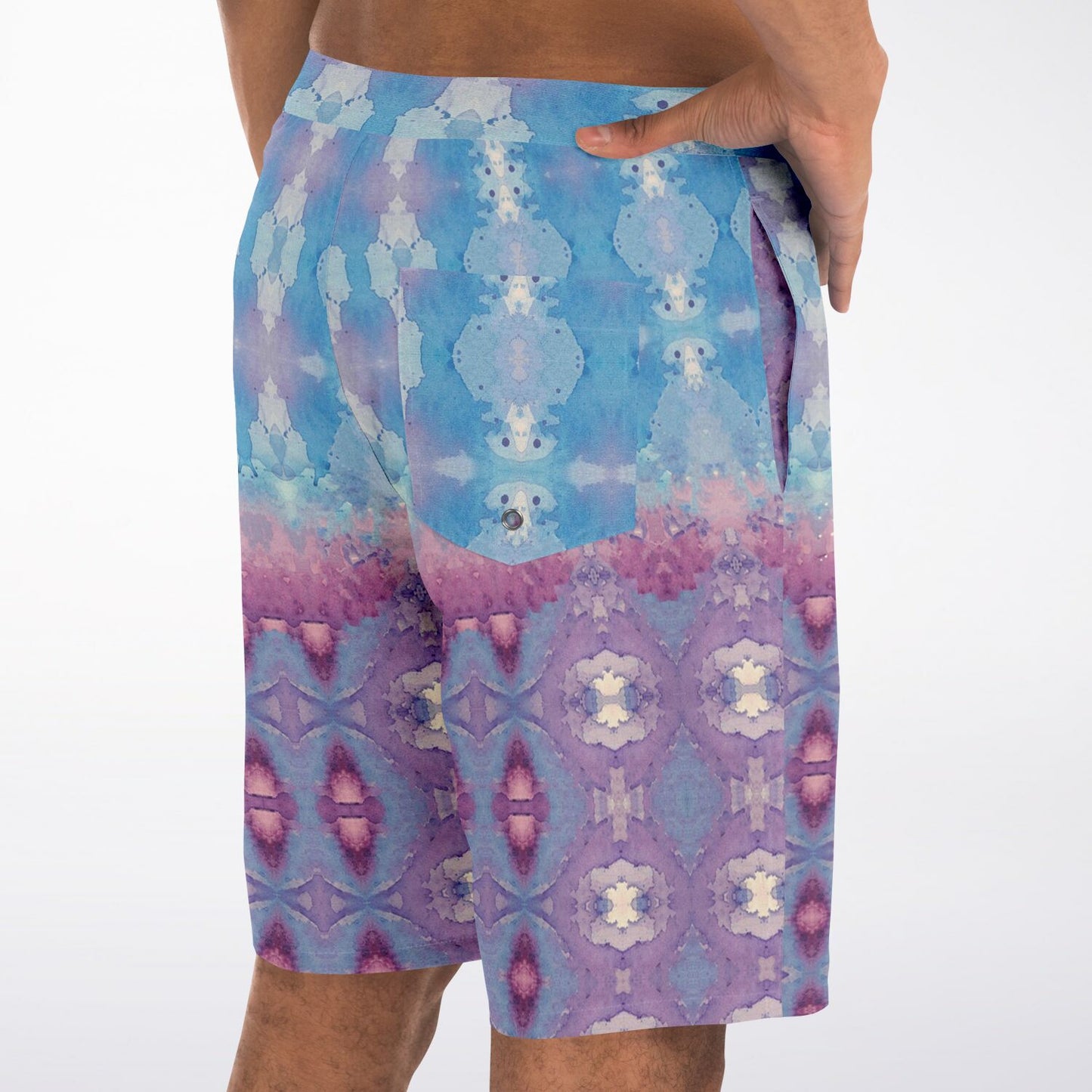 Space Turtle Board Shorts