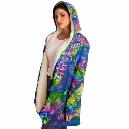 Woogie Vibrations Microfleece Cloak