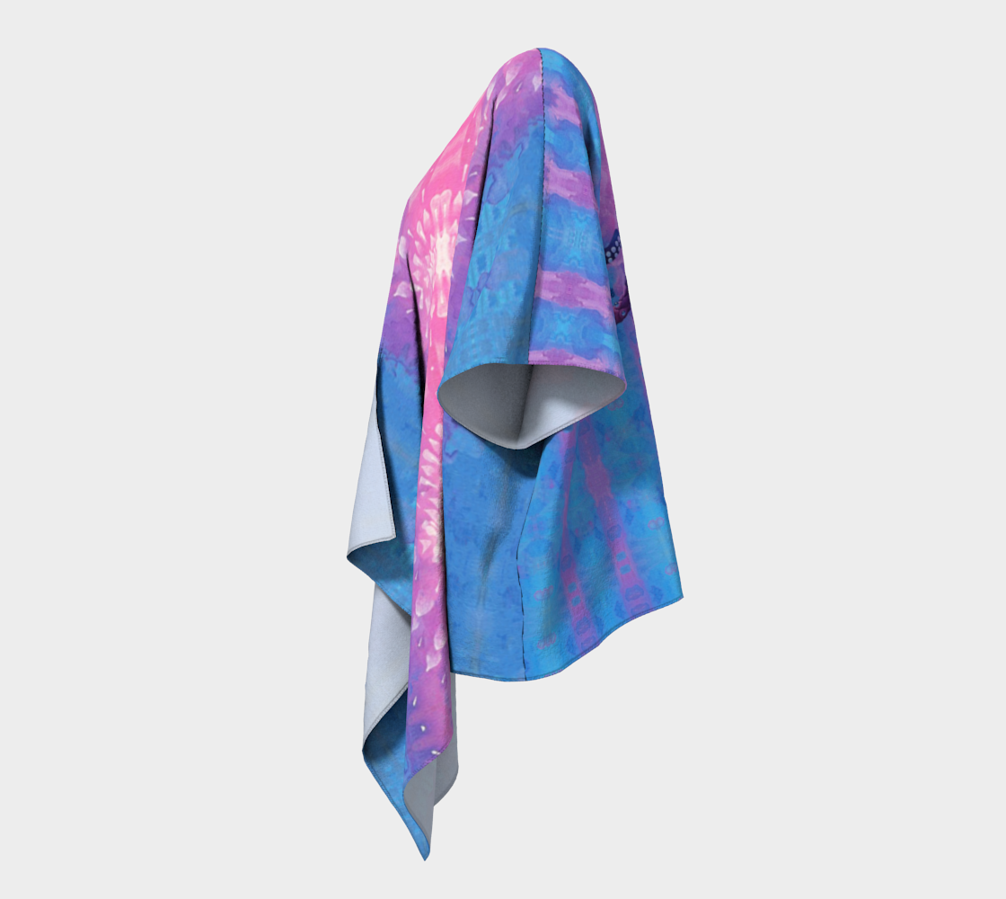 Technicolor Octopus Kimono